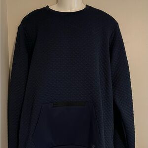 New Balance Men's Quilted Navy Crewneck Sweatshirt Size: XL MSRP: $79